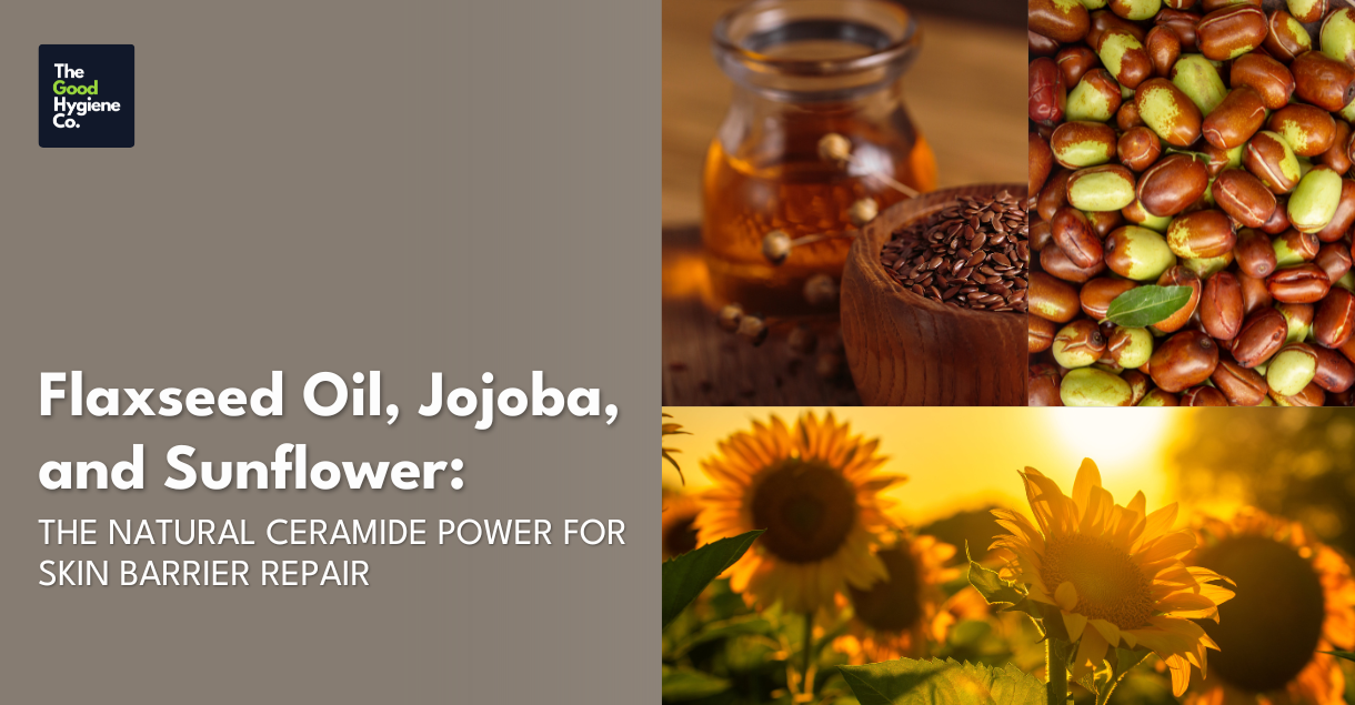 Flaxseed Oil, Jojoba, and Sunflower: The Natural Ceramide Power for Skin Barrier Repair