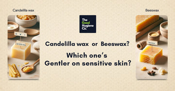 Candelilla wax vs. beeswax for sensitive skincare comparison