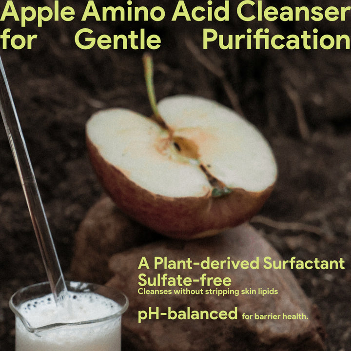 The Good Apple Amino Face Foam: Gentle Foam Face Wash for Sensitive Skin