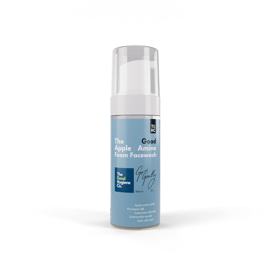 The Good Apple Amino Face Foam: Gentle Foam Face Wash for Sensitive Skin